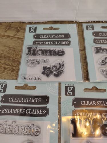 Clear Stamps Studio G Life Familie Zuhause Danke - Bild 2 von 9
