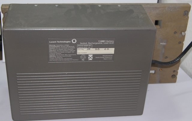 LUCENT TECHNOLOGIES 1148B1 RECHARGEABLE BATTERY 48 VDC LUCENT TECHNOLOGIES 1148B1 RECHARGEABLE BATTERY 48 VDC