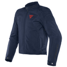 Giacca uomo moto Dainese Mistica Tex blu jacket sfoderabile autunno inverno