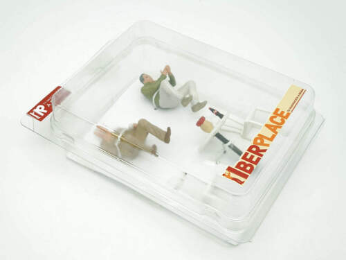 Set Caffetteria Sedute Scala G 1:22,5 Figurine Iberplace 40007 Persone Modellismo - Foto 3 di 7