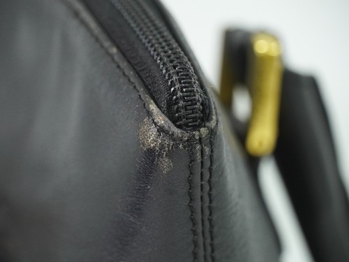 LOEWE Leather Handbag Black Gold - Picture 8 of 15