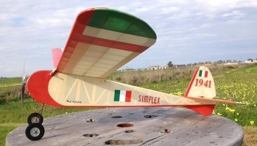 Simplex 60 ~ 60" Vintage Free Flight/RC Model ~ Laser-cut Balsa Wing RIB SET - Picture 4 of 6