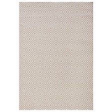 In- & Outdoorteppich Karo Grau 80 x 200cm AUKTION