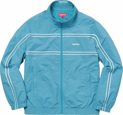 supreme piping track jacket ss19