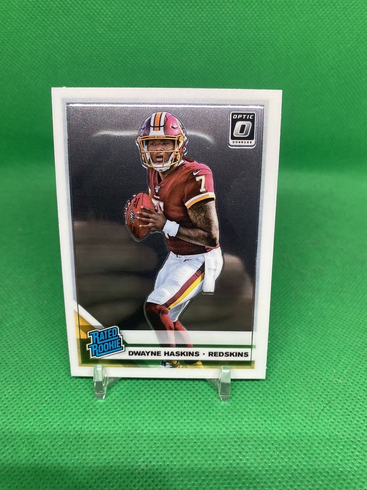 Dwayne Haskins 2019 Panini Optic Rated Rookie Wash Redskins Commanders #151 NFL