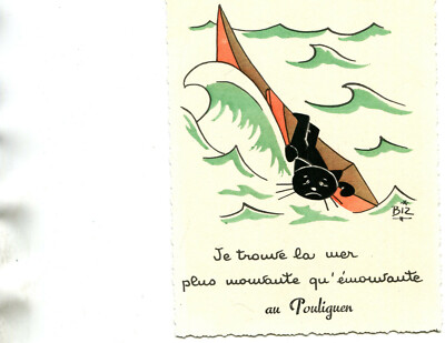 LE POULIGUEN I find the sea more moving than moving Pouliguen Illustrated Biz
