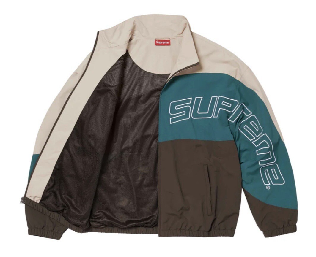 Supreme Curve Track Jacket Brown (Size Medium) | eBay