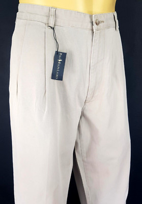 POLO RALPH LAUREN Herren Stein CHINO HOSE Hammond Hose - 36x28 - W36 L28 - £ 139