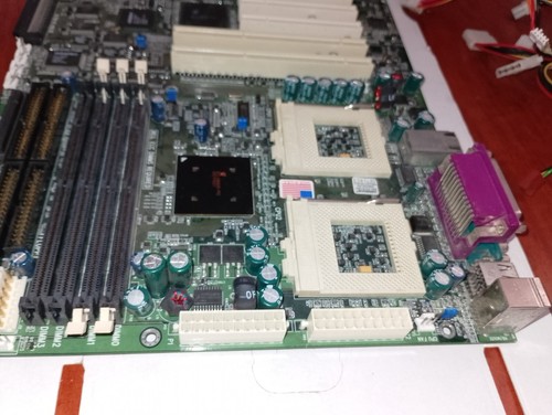 Super Micro 370DL3 MOTHERBOARD DUAL CPU SOCKET 370 UNTESTED VINTAGE COLLECTION - Imagen 7 de 8