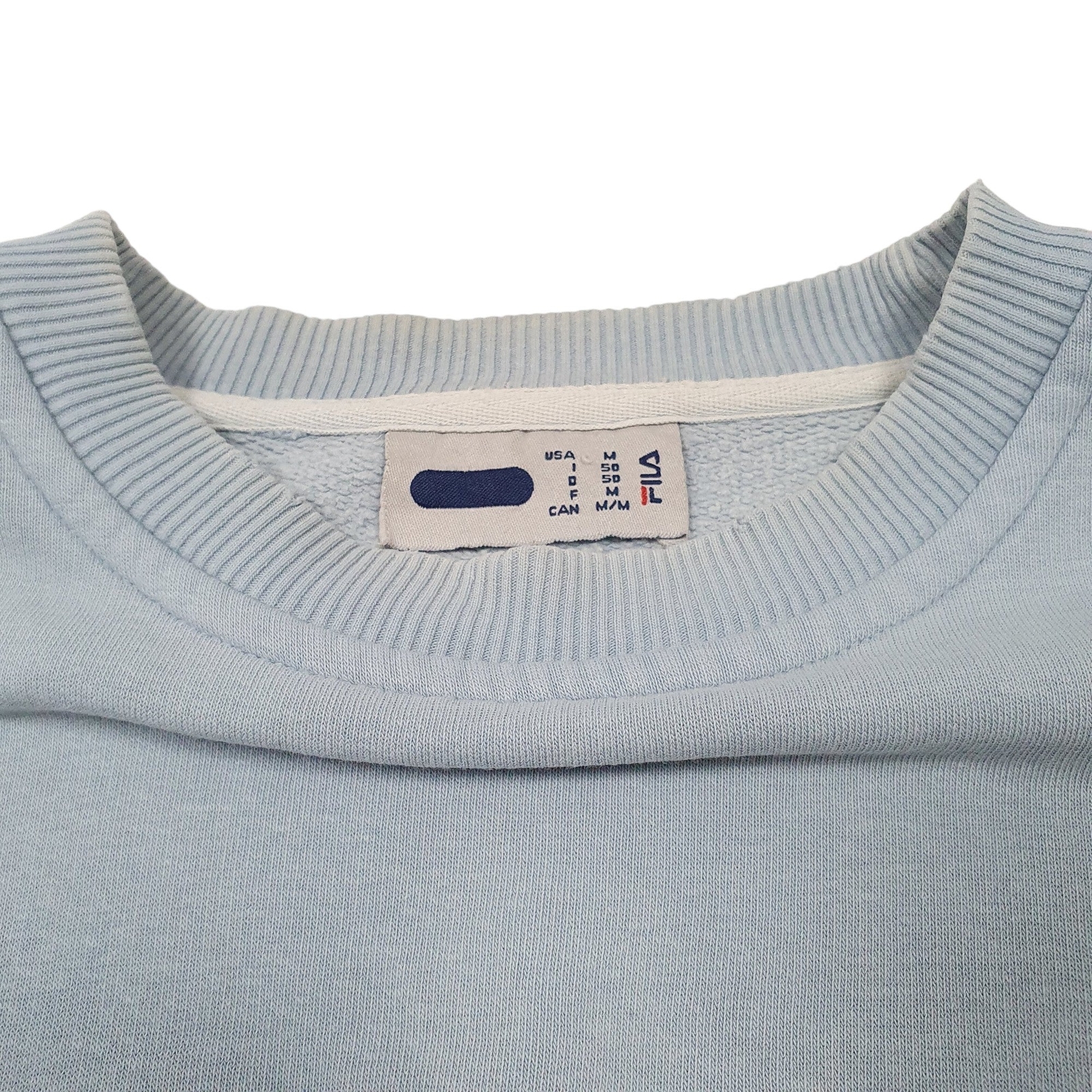FILA Crewneck Sweatshirt Cotton Jumper Sweatshirt Mens M image 2