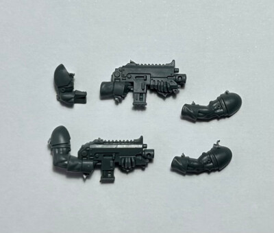 Warhammer 40K Black Templars Primaris Crusader Neophyte Bolt Carbines x2