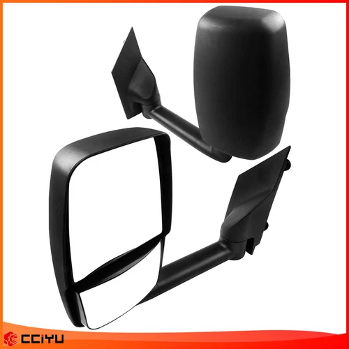 Left Right Tow Side Mirrors Manual For 03-17 Chevy Express Savana 1500 2500 3500