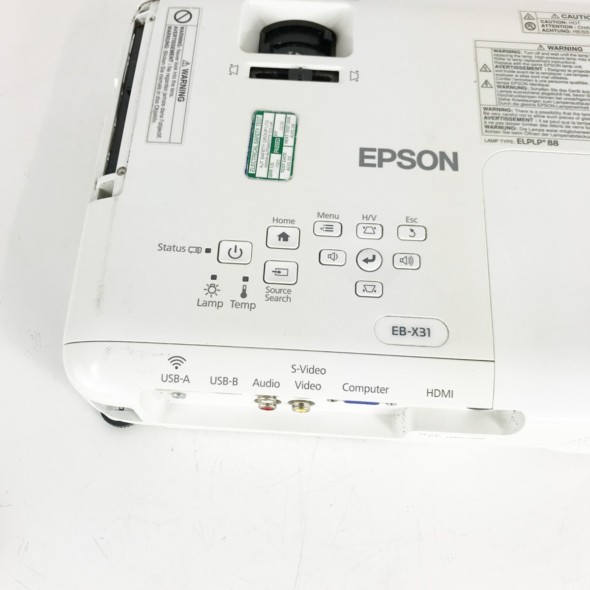 テレビ/映像機器 EPSON LCD PROJECTOR EB-X31 プロジェクター
