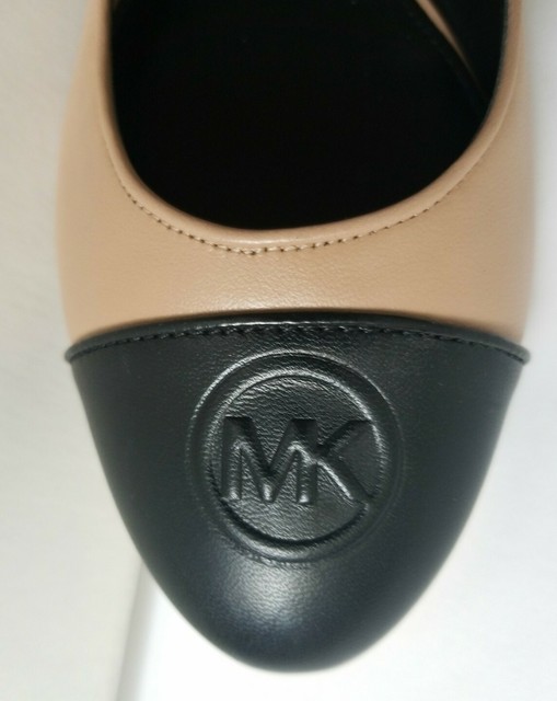 michael michael kors melody toe cap ballerinas