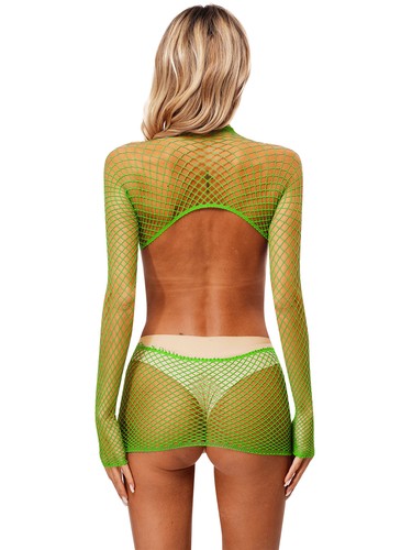 Womens Dress Erotic Nightwear Pool Lingerie Party Backless Stretchy Sleepwear - Picture 77 of 82