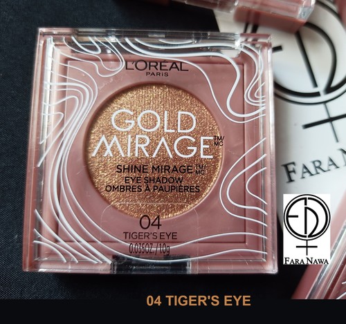 L’ORÉAL PARIS Gold Mirage "LIMITED EDITION" Shimmering EYE SHADOW, - Picture 8 of 12