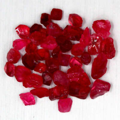 5.055 CT SUPERB EARTH MINED PIGEON RED NATURAL UNHEATED BURM MOGOK SPINEL ROUGH