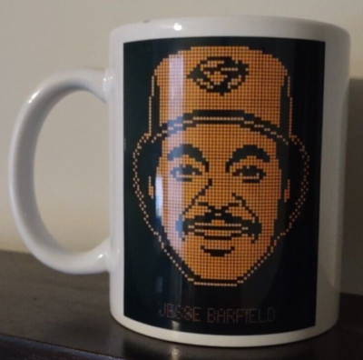 Toronto Blue Jays Jesse Barfield Face Exhibition Stadium Scoreboard Coffee Mug