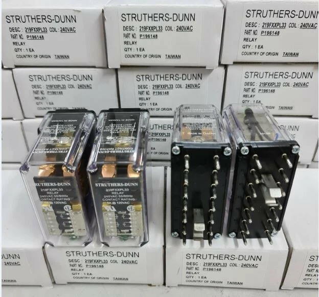 (AMPMECH) RELAY, 240AC, STRUTHERS-DUNN#219FXXPL, 5A/240VAC/14 PIN, 2.5MMX11MM - Image 2 of 3