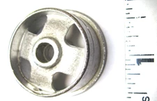 Replacement polished   4 hole hub for vintage Smith Miller GMC truck