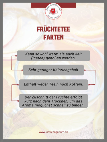 Fruit Tea Kirschblüte-himbeere Bio 1 KG - Imagen 5 de 9