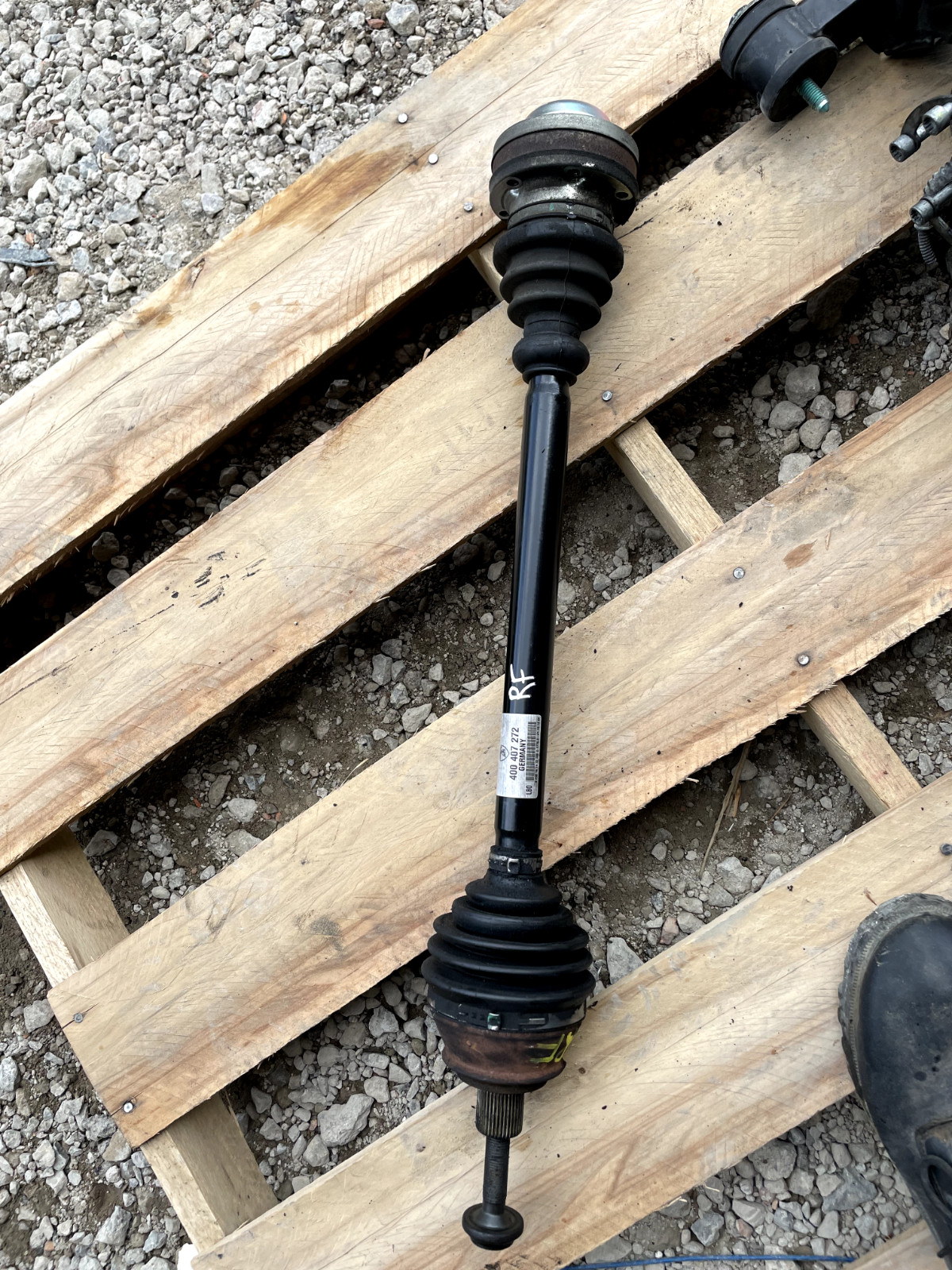 04+ Lamborghini Gallardo Axle Shaft Half 400407272 Front Right Passenger