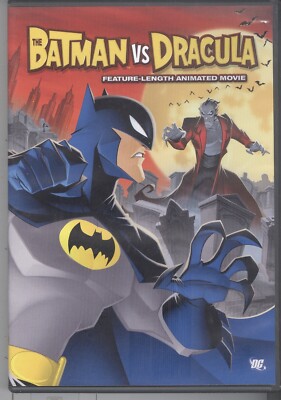 Batman vs Dracula (2005) R1 DVD) Peter Stormare DC Comics Animated Movie