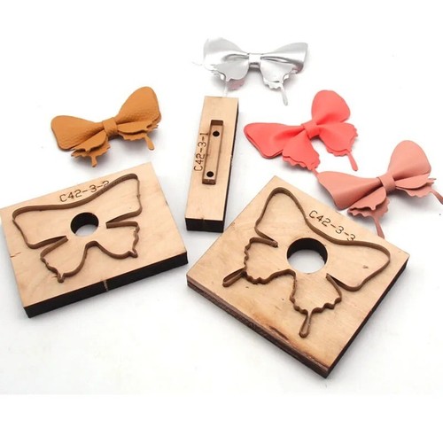 Japan Steel Blade Butterfly Leather Knife Template Cutting Mold Tool Set - Picture 5 of 8