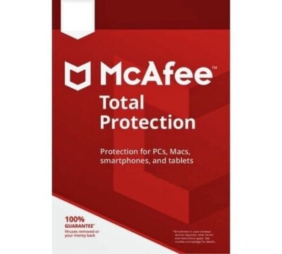McAfee Total Protection 2026 -  5 Geräte 1 Jahr E-Mail NEU ESD EMAIL