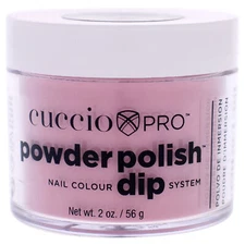 Pro Powder Polish Nail Colour Dip - Rose With Shimmer by Cuccio Colour-1.6 oz