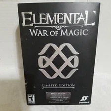 Stardock Computer Game Elemental - War of Magic (Limited Ed) NM