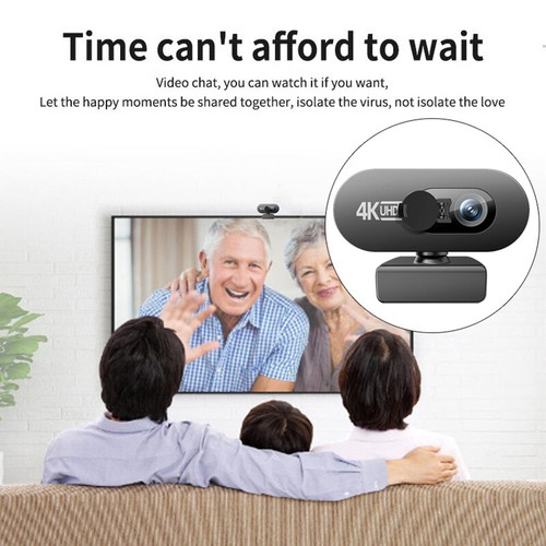 4K Full HD --Webcam für PC --Webkamera Neue Mini --Web --Cam mit Mikrofon US _r1 - Photo 9/12