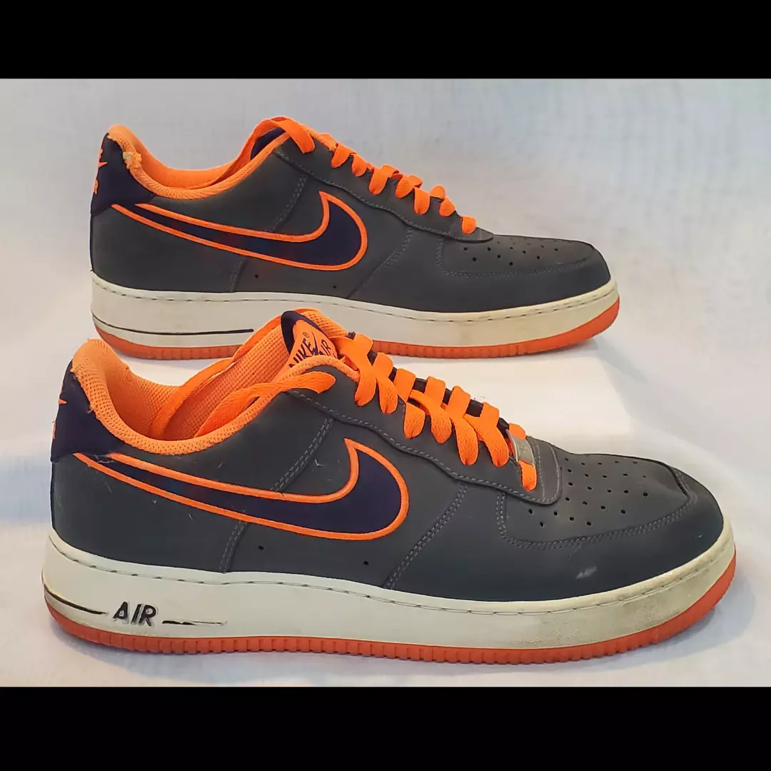 Nike Air Force 1 Low Retro Sneakers in Orange for Men