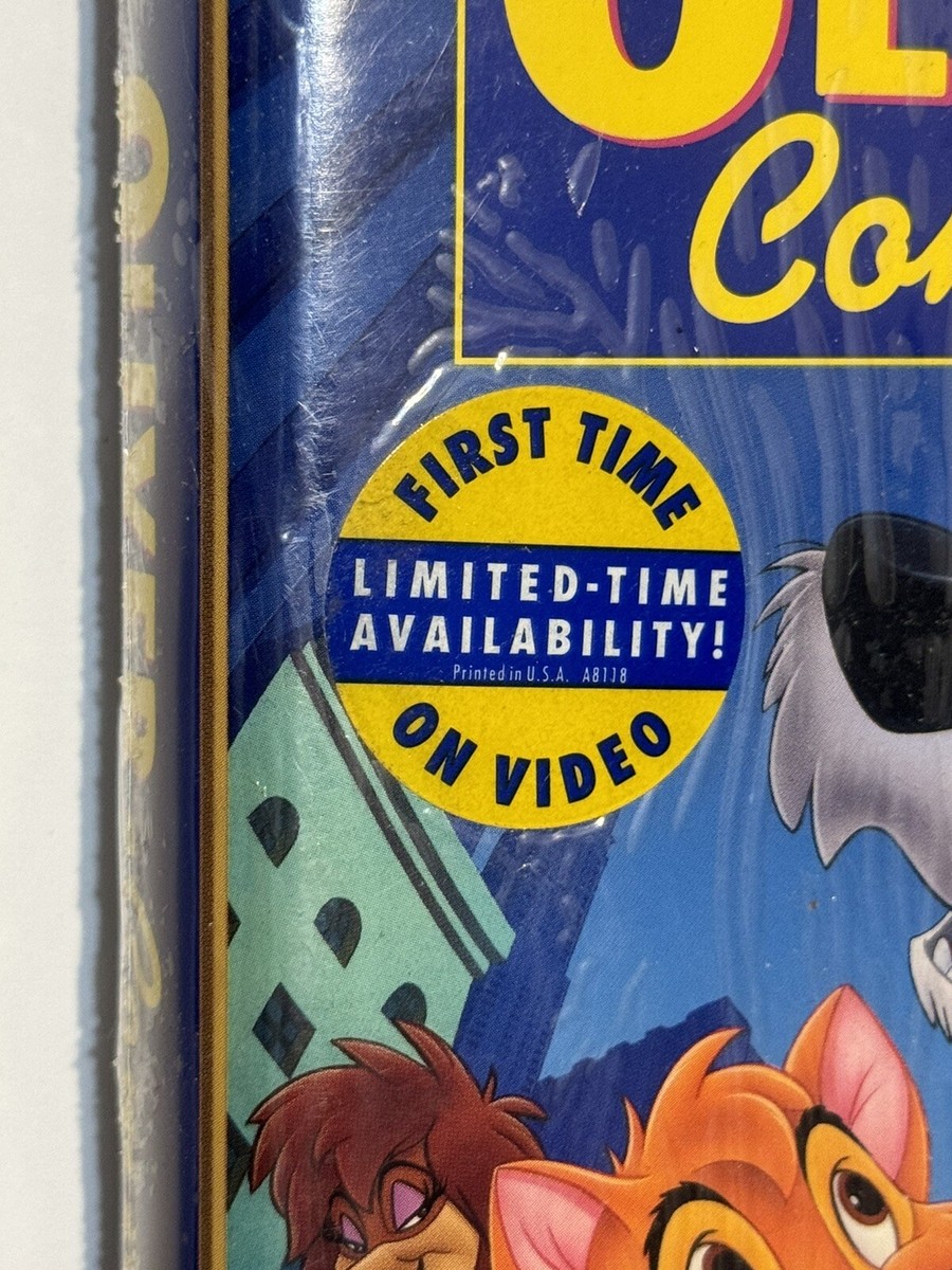 Disney's Oliver and Company (VHS, 1996) Factory Sealed New