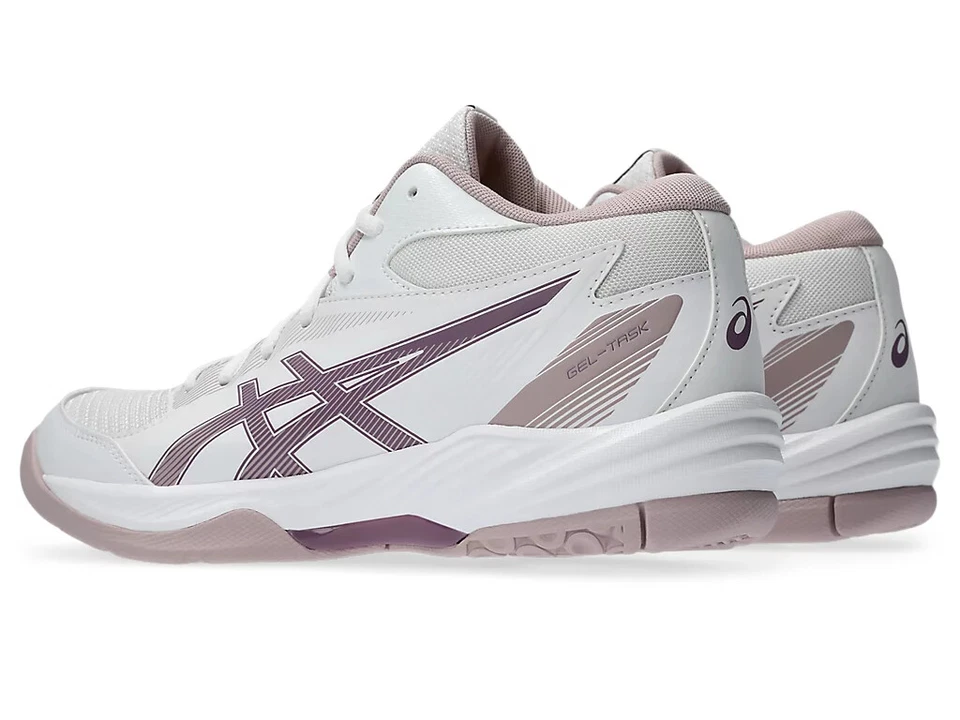 Scarpe Pallavolo Asics - Gel-Task MT 4 White/Dusty Mauve (donna) - Immagine 3 di 4