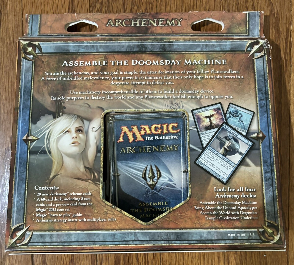 Magic The Gathering Archenemy Scheme Deck : Assemble the Doomsday