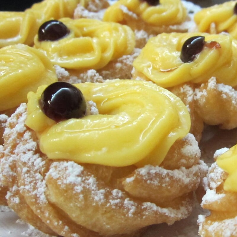 Zeppole di San Giuseppe a Forno (12 Pezzi)