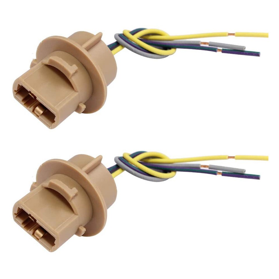 Socket 7444 GLOFE Pigtail Wiring Female Socket 7444 Harness For Rear Turn Signal ...