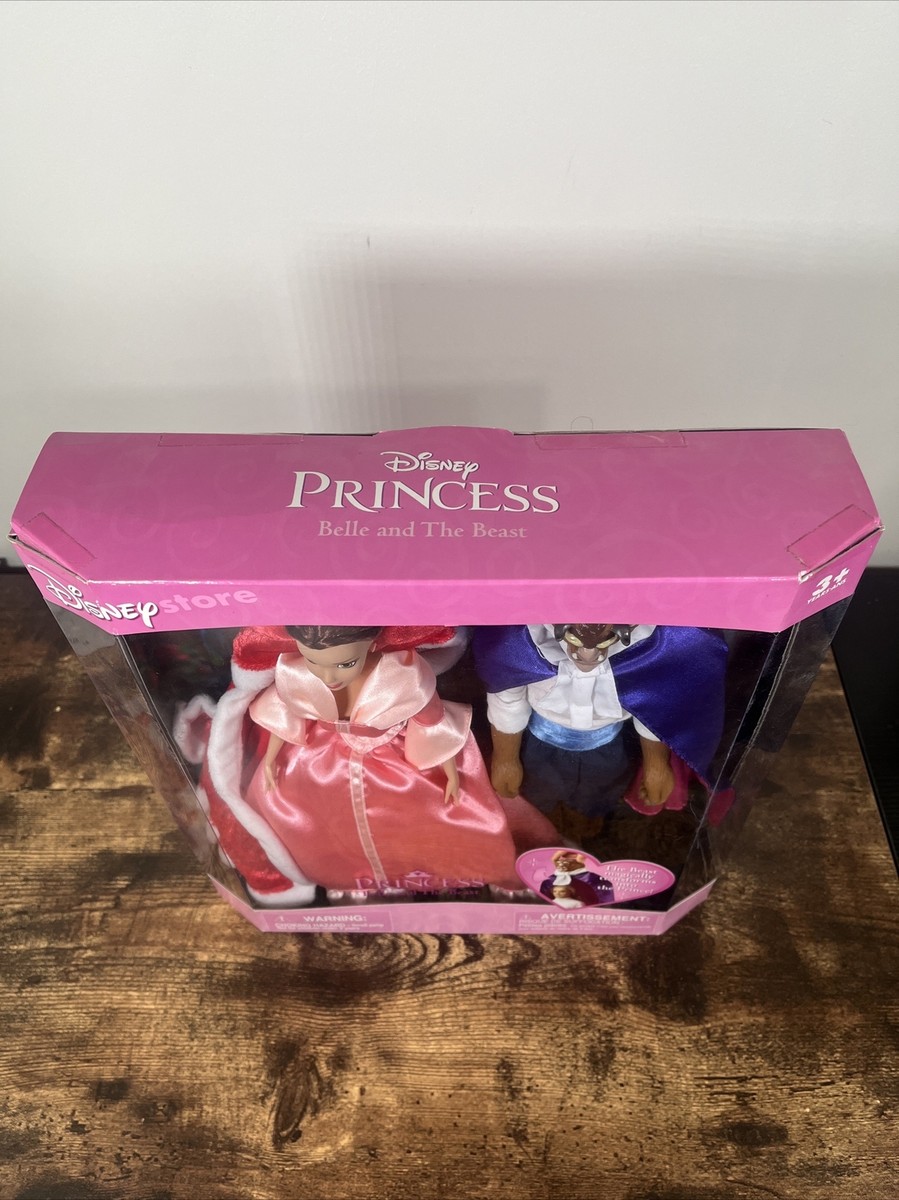 Disney Store Beauty Princess Belle-Pink Dress & The Beast