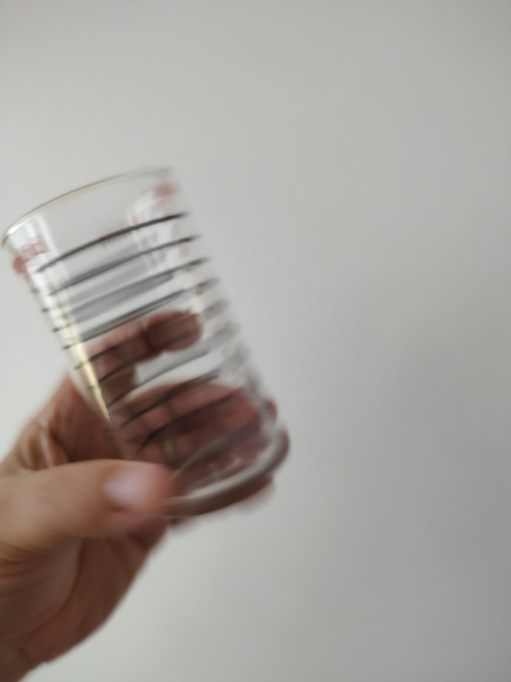 Antique Original Logo KitchenAid Glass Ground Coffee Measuring 9 Cups