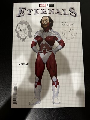 Marvel Eternals #6 1:10 Ribic Design Variant Kieron Gillen Cover Comic