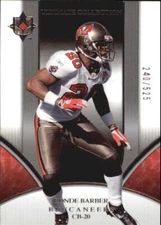 2006 Ultimate Collection #188 Ronde Barber Card /525