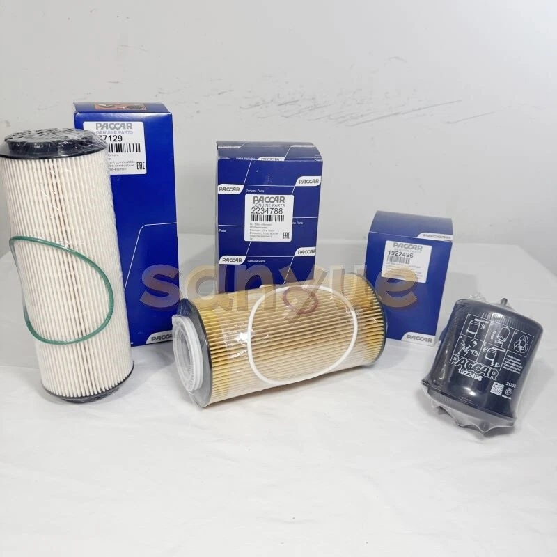Nuevo kit de filtro de aceite y combustible PACCAR adecuado para motor MX-13 2277129 1922496 2234788 Foto 2 de 4