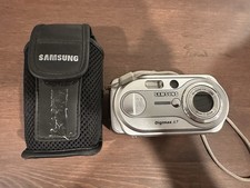 Samsung Digimax A7 7.0MP Compact Digital Camera Silver Tested