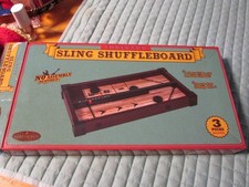 Barrington Tabletop Sling Shuffleboard Game No Assembly Required NOB