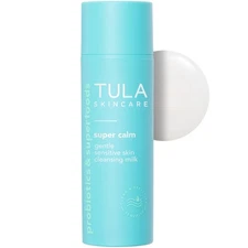 TULA Skin Care Super Calm Gentle Milk Cleanser - Nourishing and Calming 5 FL OZ