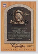 2012 Panini Cooperstown Bronze History 309/599 Sol White #87 HOF 1rt7