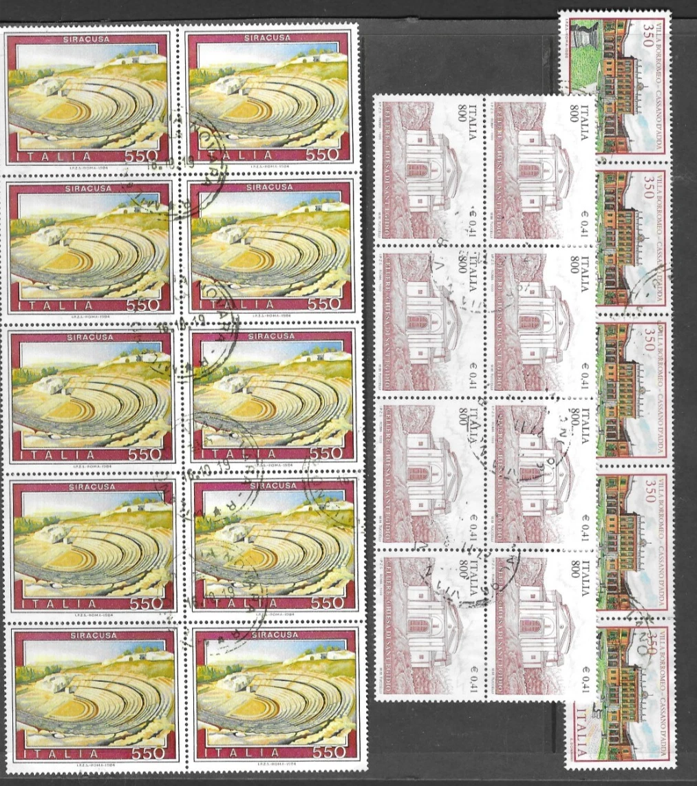 Used Italian Stamp Blocks for sale | eBay