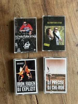 4x MC Kassette   DJ Haitian Star / DJ Explizit / DJ Precise Deutschrap  Hip Hop
