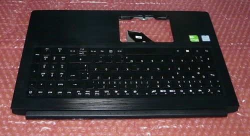 Palmrest cover housing keyboard German for Acer Aspire A315-53, A315-53G - Picture 4 of 10